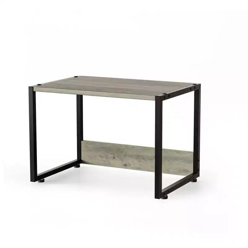 Supporto per stampante a livello singolo in truciolato, grigio washed Combo B 15,7x12x12,2 pollici
