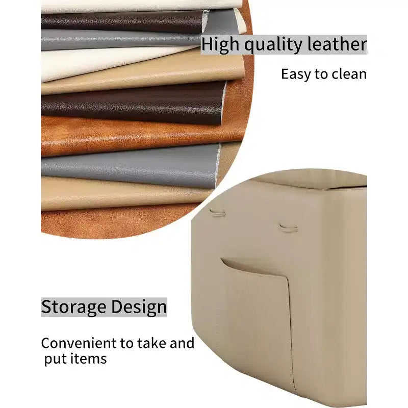 Poltrona reclinabile da 22'', manuale in pelle PU con portabicchieri e tasche laterali, design ergonomico per asilo nido, soggiorno, camera da letto