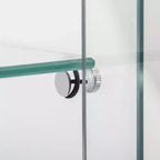Vetrinetta in vetro temperato, Armadietto portavino, Classificatore, Luce Paipai a batteria, Piedini regolabili, Soggiorno Camera da letto Ufficio, Bianco