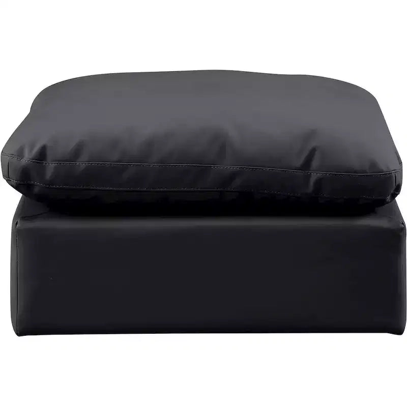 Pouf in pelle vegana Indulge