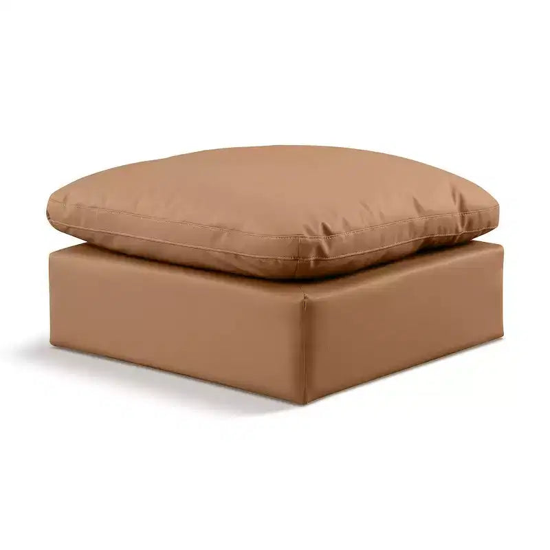 Pouf in pelle vegana Indulge