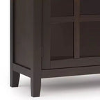 Grande Credenza Stratford Marrone Castagno Scuro