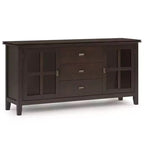 Grande Credenza Stratford Marrone Castagno Scuro