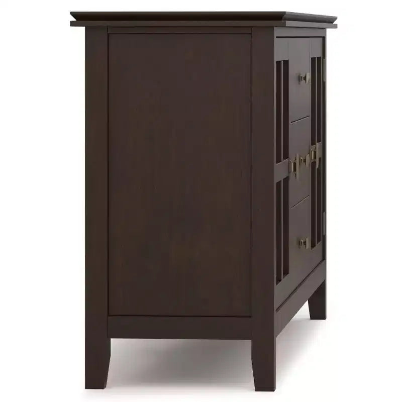 Grande Credenza Stratford Marrone Castagno Scuro