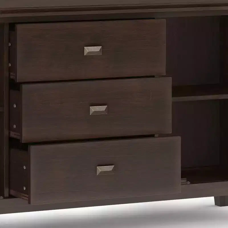 Grande Credenza Stratford Marrone Castagno Scuro
