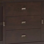 Grande Credenza Stratford Marrone Castagno Scuro