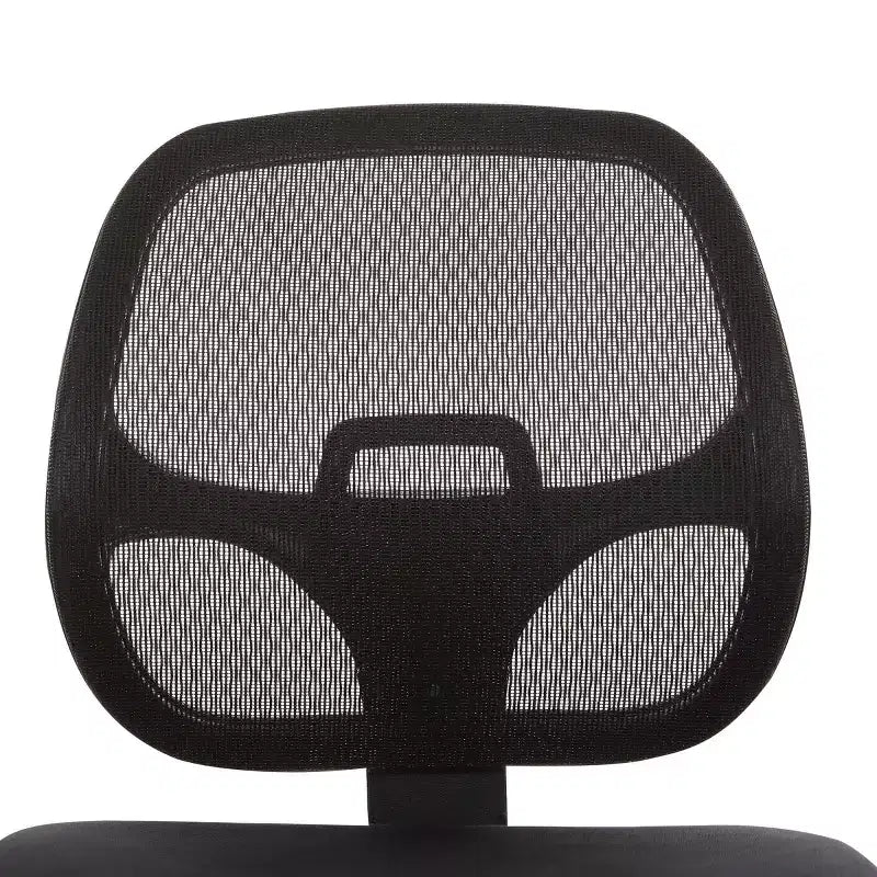 Sedia da Ufficio Ergonomica Nera - : Girevole, Supporto Lombare in Rete, Altezza Regolabile